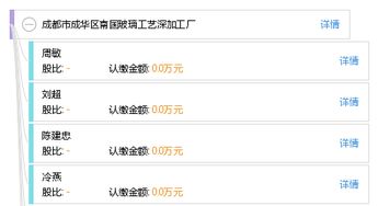 成都市成華區南國玻璃工藝深加工廠綜合信息解讀 工商、信用、財務與聯絡指南